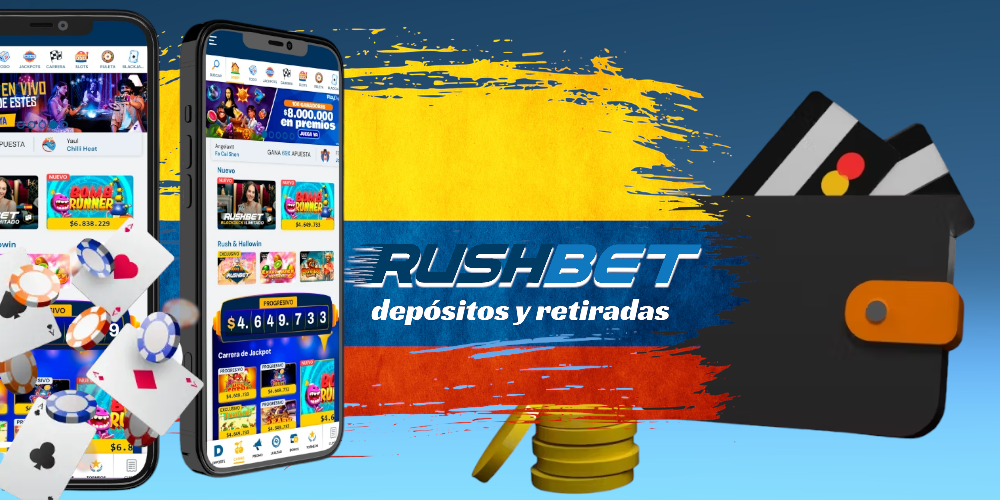 ¿Qué métodos de pago debo usar en Colombia en la aplicación de RushBet?